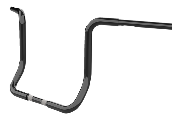 Twin Round Handlebar Black, 2, nordicamoto.ro