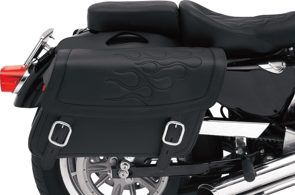 Highwayman Tattoo Saddlebags Black Jumbo, 2, nordicamoto.ro