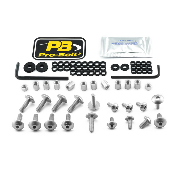 Fairing Bolt Kit For Suzuki Silver, 1, nordicamoto.ro