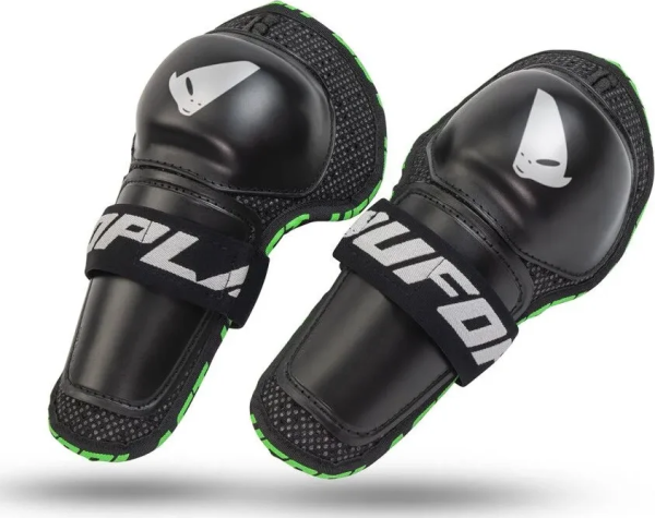 Kids Alcor Knee-shin Guards Black, 1, nordicamoto.ro