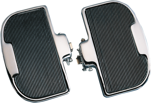 Chrome Passenger Floorboards Black, 1, nordicamoto.ro
