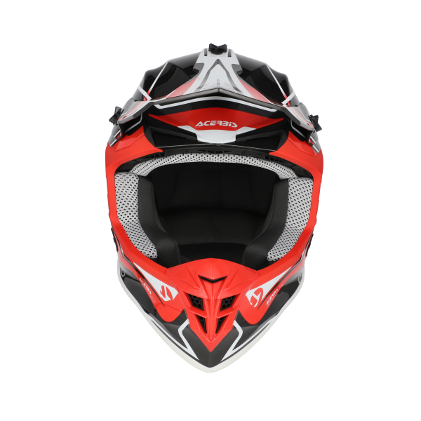 Acerbis Linear 22-06 sisak, szürke/piros, S-es méret, 7, nordicamoto.ro