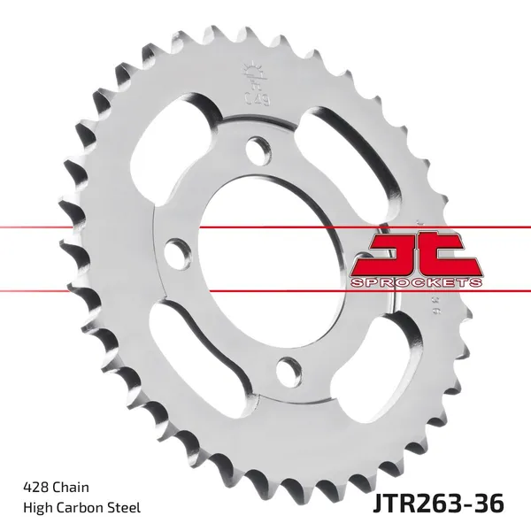 JT SPROCKETS hátsó lánckerék, természetes színű, 1, nordicamoto.ro