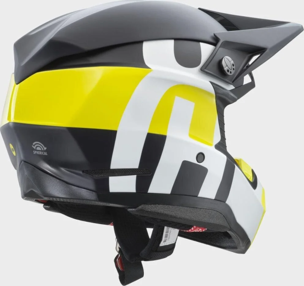 Husqvarna Moto 10 gömb alakú, sínes sisak, L-es méret/59, 3, nordicamoto.ro
