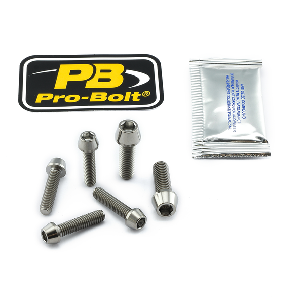 Titanium Clip-on / Handle Bar Mount Bolt Kit, 1, nordicamoto.ro