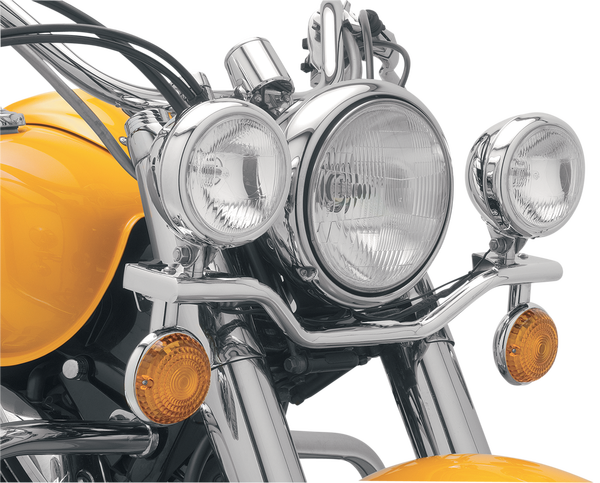 Lightbar With Spotlight Chrome, 2, nordicamoto.ro