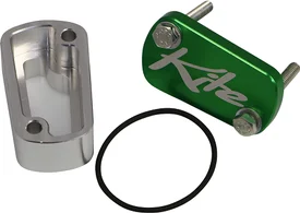 Rear Brake  Oil Tanks Green, Silver, 2, nordicamoto.ro