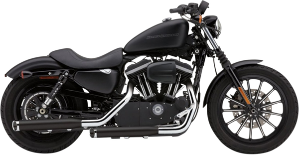 3(r) Slashcut Slip-on Mufflers Black, 1, nordicamoto.ro