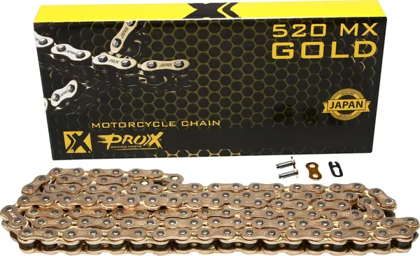 520 Mx lánc, arany, 3, nordicamoto.ro