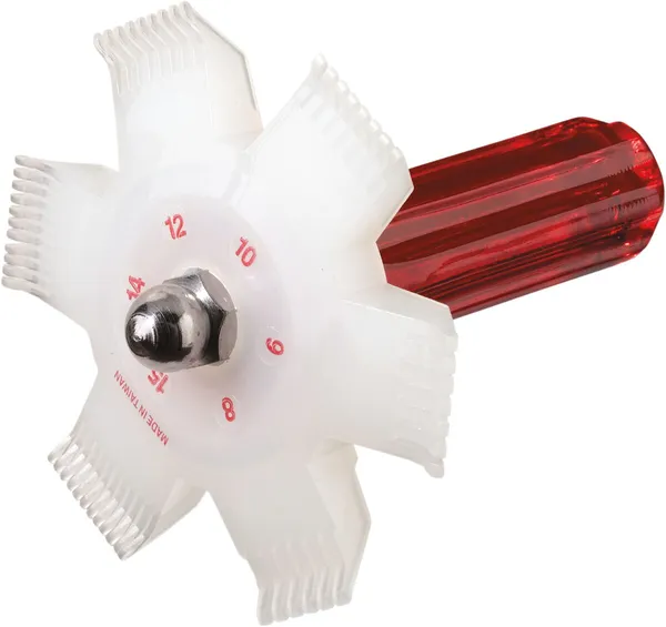 MOOSE RACING Radiator Fin Straightener White, 1, nordicamoto.ro