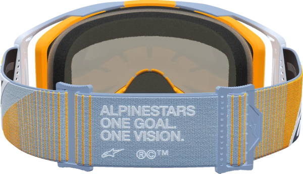 Alpinestars Vision 8 Maven porkék/narancssárga/színezett lencsés védőszemüveg, 2, nordicamoto.ro