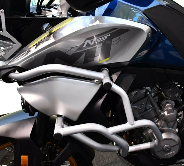 VÉDŐRÚD (DROP BAR) CFMOTO 800MT / 800MT ES – MATT EZÜST, 4, nordicamoto.ro