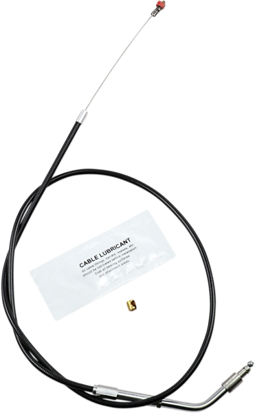 Black Vinyl Throttle/idle Cable Black Standard, 1, nordicamoto.ro