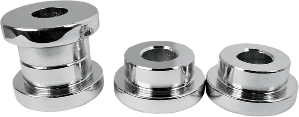 Solid Handlebar Riser Bushing Silver, 1, nordicamoto.ro