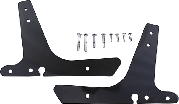 Sissy Bar Side Plates Black, 3, nordicamoto.ro