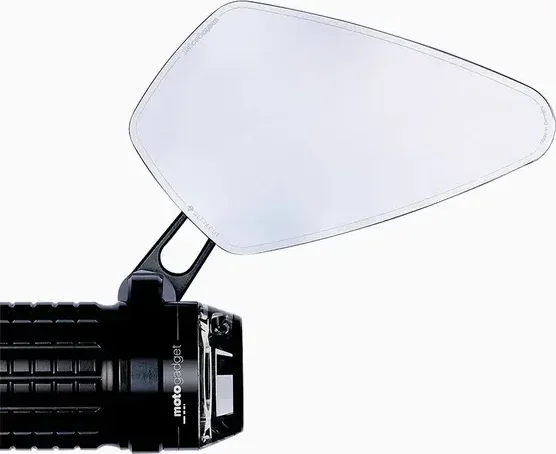 Mo.view Blade Handlebar End Mirror Black, 6, nordicamoto.ro