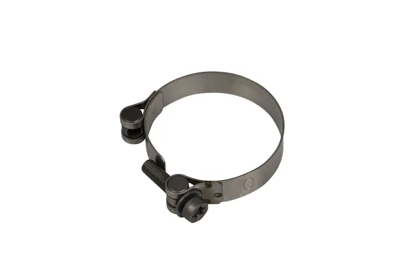 Csere kipufogó- és hangtompító-bilincs, ezüst színű, 1, nordicamoto.ro