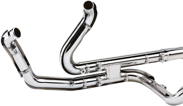 Dual Bung Powerport Dual Headpipes Chrome, 1, nordicamoto.ro