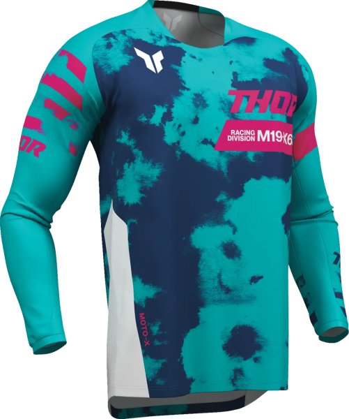 Tricou Thor Launchmode Bleach kék S, 1, nordicamoto.ro