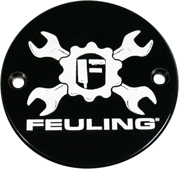 Gear Cross Logo Points Cover Black, Silver, 2, nordicamoto.ro