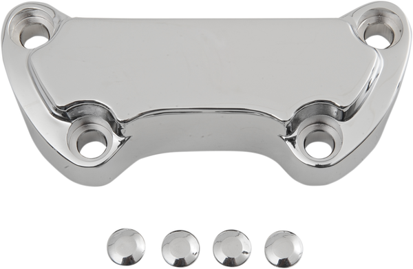 Handlebar Clamp Silver, 1, nordicamoto.ro