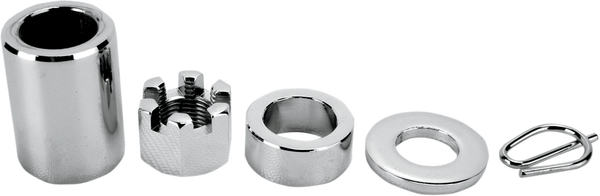 Axle Spacer/nut Kit Silver, 1, nordicamoto.ro