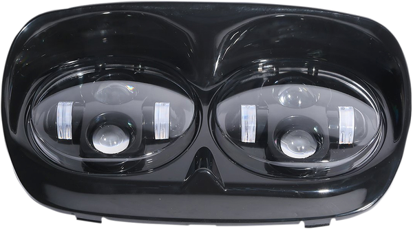 Dual Led Headlight Assembly Black, 1, nordicamoto.ro