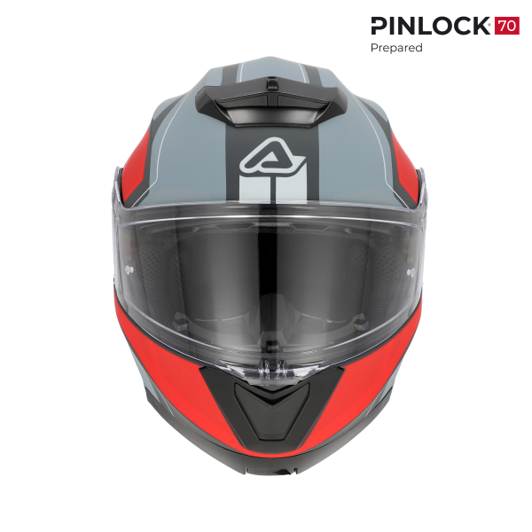 Acerbis Serel 22.06 sisak, szürke/piros, 12, nordicamoto.ro