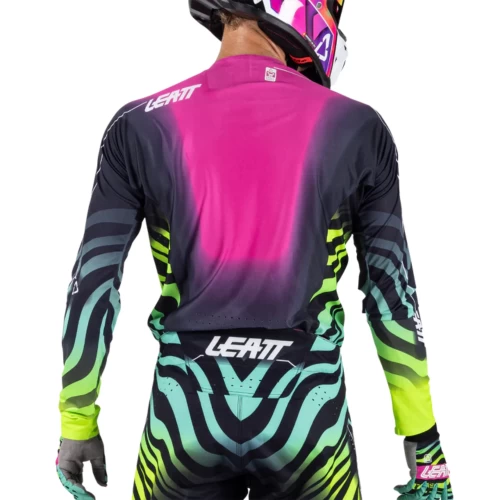 Leatt Moto 5.5 Ultraweld V26 póló, kék/piros, M, 25, nordicamoto.ro