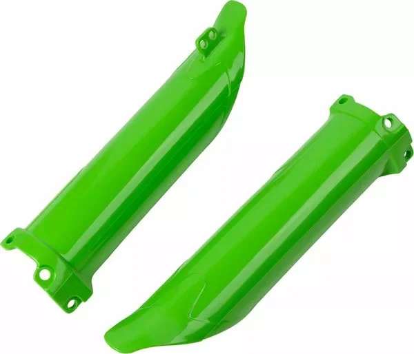 Kawasaki villacső-védők, zöld, 1, nordicamoto.ro