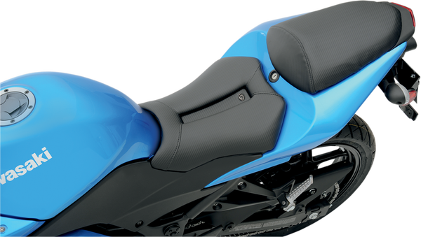 Gel-channel Track Carbon Fiber Sport Seat Black, 1, nordicamoto.ro