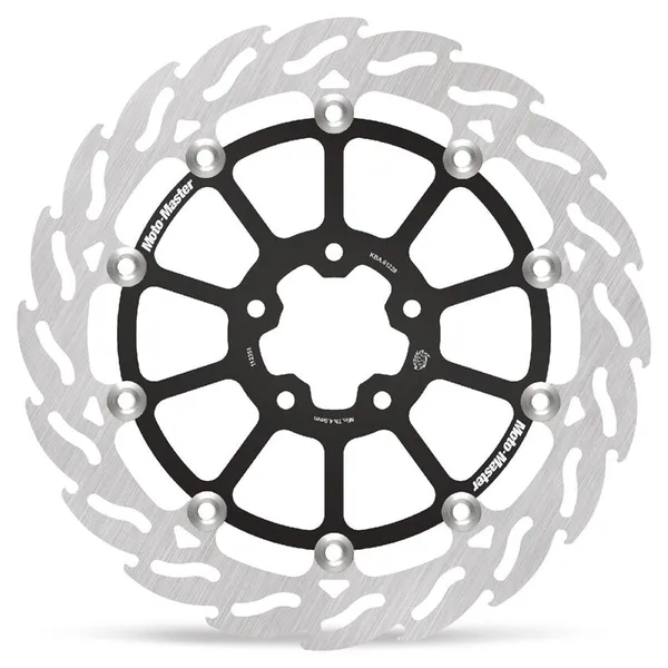 MOTO-MASTER Flame sorozatú úszó rotor, fekete, ezüst, 1, nordicamoto.ro