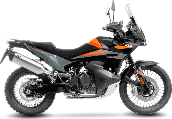 LeoVince LV-14 Slip-On kipufogórendszer a CFMOTO 800MT-hez, 4, nordicamoto.ro