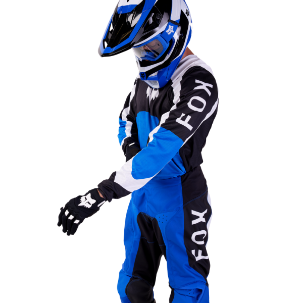 Tricou Moto Fox 180 Nitro Albastru M, 3, nordicamoto.ro