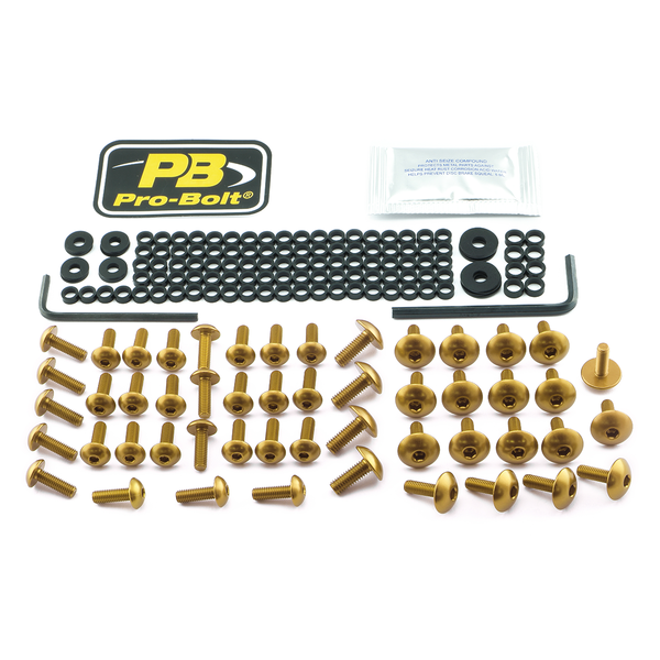 Fairing Bolt Kit For Ducati Gold, 1, nordicamoto.ro