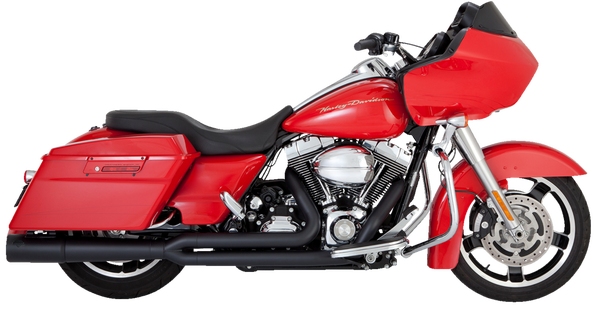 Pro Pipe 2-into-1 Exhaust System Black, 1, nordicamoto.ro