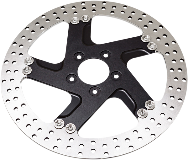Two-piece Brake Rotor Black, 2, nordicamoto.ro