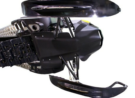 Skinz Float Plate Black 2008- Ski-Doo Rev XP, 1, nordicamoto.ro
