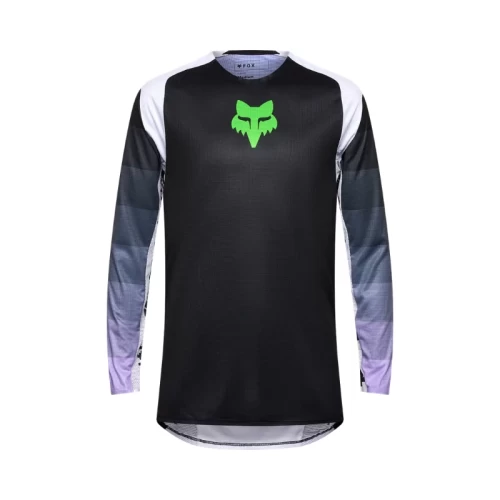 Fox MX-Flexair Grid póló, fekete/lila, M, 1, nordicamoto.ro