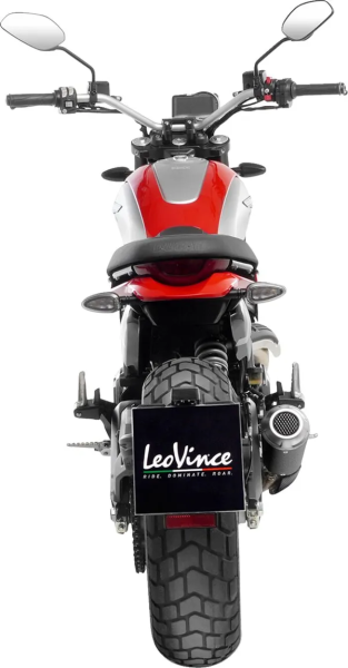 LeoVince LV-10 szénszálas slip-on kipufogórendszer a Ducati Scrambler 800-hoz, 3, nordicamoto.ro
