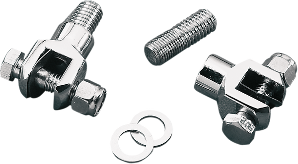 Passenger Footpeg Relocation Kit Silver, 1, nordicamoto.ro