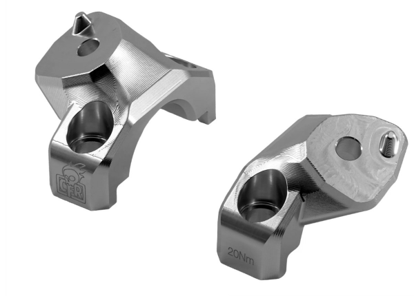 CFR FTP/Knucks V2 Mountain Strap adapter, ezüst, 1, nordicamoto.ro