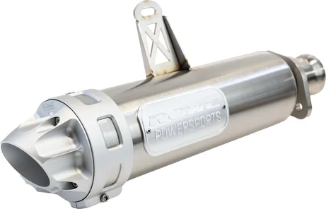 Mud Editon Slip-on Muffler Silver, 1, nordicamoto.ro
