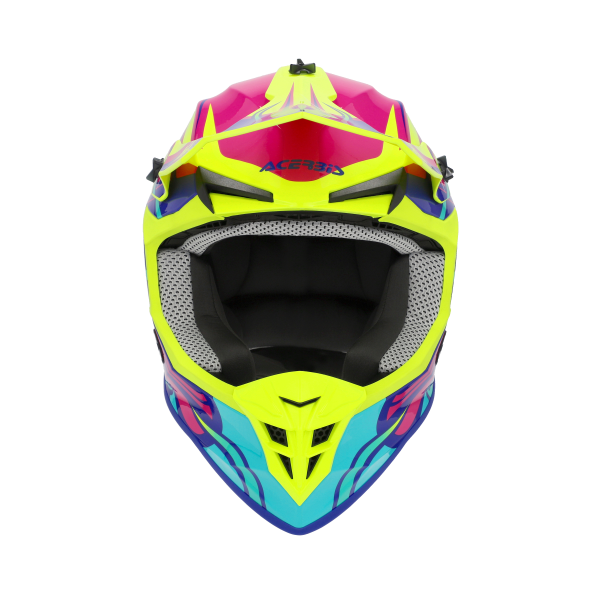 Acerbis Linear 22-06 sisak, sárga/lila, M-es méret, 7, nordicamoto.ro