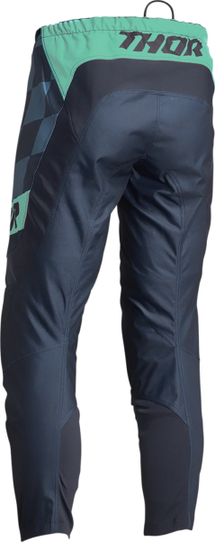 Pantaloni copii Thor Sector Birdrock Dark Blue/Mint 18, 2, nordicamoto.ro