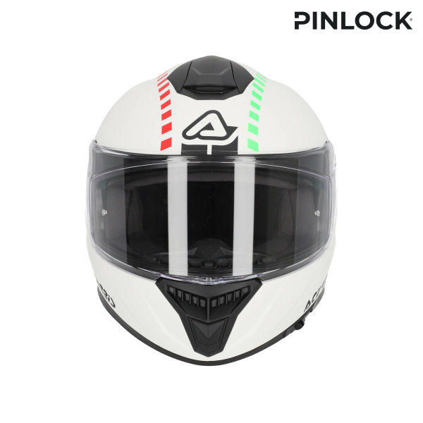 Acerbis Krapon 22-06 teljes arcú sisak, fehér/fekete, XS, 6, nordicamoto.ro