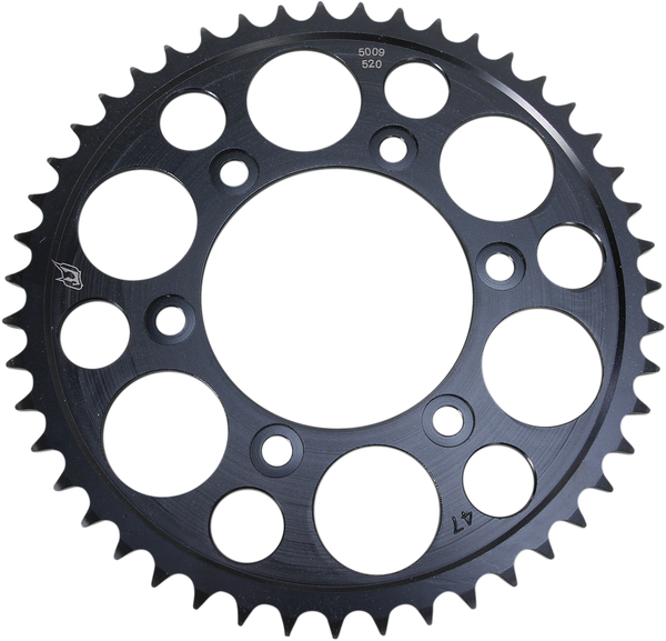 Lightweight Steel Sprocket Black, Zinc, 1, nordicamoto.ro