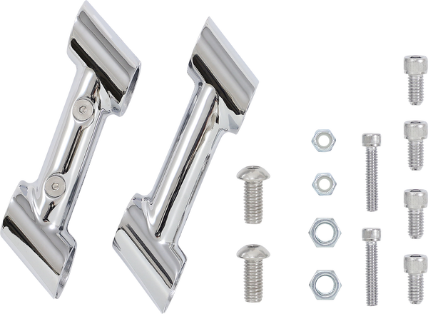 Saddlebag Guard/side Rail Kits Silver, 1, nordicamoto.ro