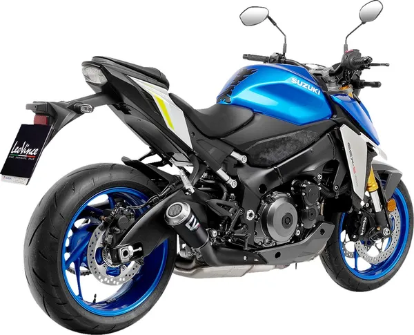 LeoVince LV-10 szénszálas slip-on kipufogórendszer a Suzuki GSX-8S / GSX-8R (2023–2025) modellekhez, 6, nordicamoto.ro