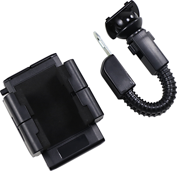 Gooseneck Adjustable Device Holder Black, 1, nordicamoto.ro